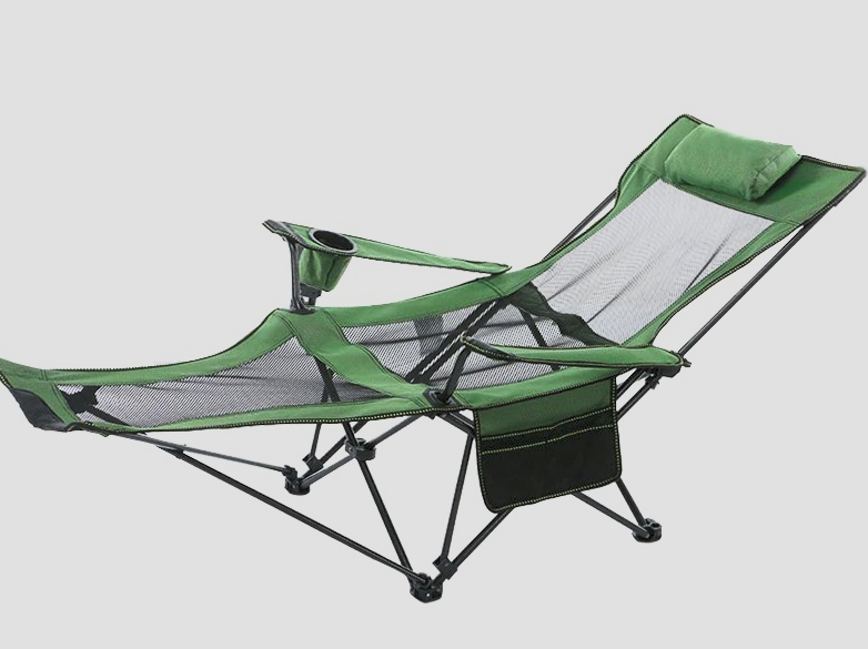 Maximum comfort in nature: Folding chair for fishing!